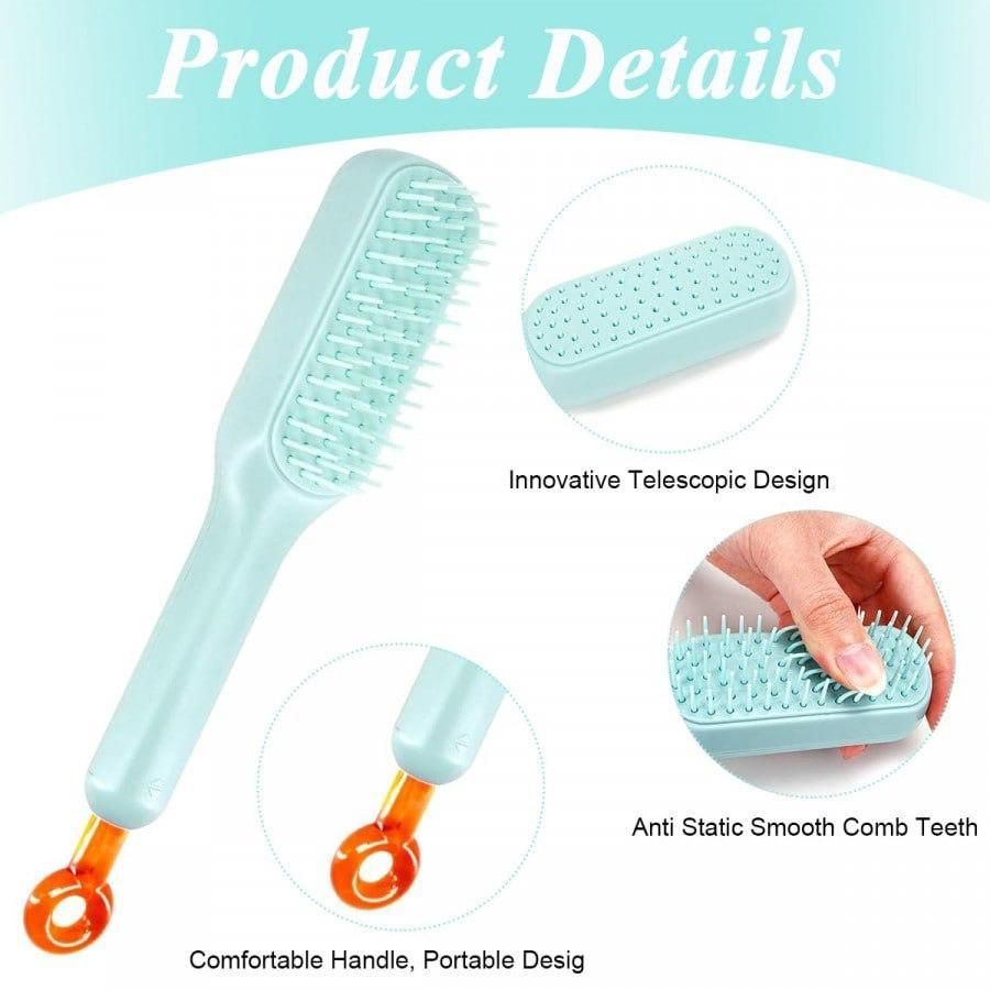 CombiClean | Self-Cleaning Anti-Static Comb